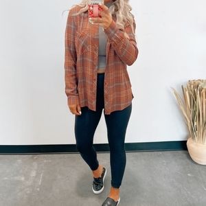 Heath Button Flannel